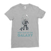 best dad in the galaxy Ladies Fitted T-Shirt