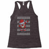 ugly santa dabbing Racerback Tank