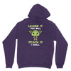 Learn It You Will Teach It I Shall Cute Yoda Unisex Hoodie