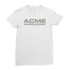 movie tshirt inspired classic films   acme products Ladies Fitted T-Shirt