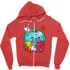 pik pak Zipper Hoodie
