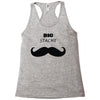 big stache Racerback Tank