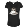 perk up Maternity Scoop Neck T-shirt