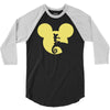 mickey skellington 3/4 Sleeve Shirt