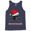 skull christmas Tank Top