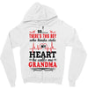 There's This Boy Who Stole My Heart He Calls Me Grandma Zipper Hoodie