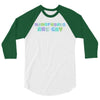 homophones are gay 3/4 Sleeve Shirt