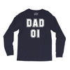 fathers dat dad number 1 Long Sleeve Shirts