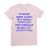 favorite child Ladies Fitted T-Shirt