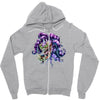 jester head Zipper Hoodie