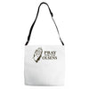 pray for the olsens Adjustable Strap Totes