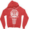 sugar cone Zipper Hoodie