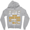 Born Arquarius Multitasking Problem Solving Tees Zipper Hoodie