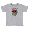 pirate zombie skull Toddler T-shirt