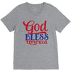 god bless america V-Neck Tee