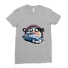 Old Car Ladies Fitted T-Shirt
