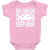 space alien qr code Baby Bodysuit