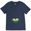 Two Peas In a Pod Twin Babies V-Neck Tee