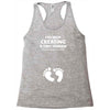 I've Been Creating A Tiny Human What Have You Been Doing Today Racerback Tank