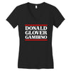 Donald Glover Gambino Women's V-Neck T-Shirt