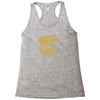 this girl is made of gun powder and lead Racerback Tank