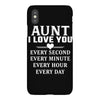 I Love You Aunt iPhoneX
