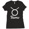 taurus zodiac Ladies Fitted T-Shirt