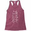 falling cat Racerback Tank
