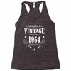 original parts vintage established 1954 perfectly aged Racerback Tank