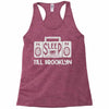 no sleep boombox Racerback Tank