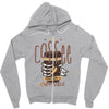 with enough coffee, everything is possible Zipper Hoodie