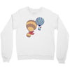 hot bear balloon Crewneck Sweatshirt