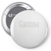 groom (2) Pin-back button