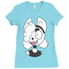 the people are the monsters Ladies Fitted T-Shirt