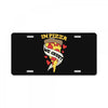 in pizza we crust License Plate