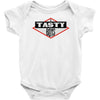 tasty boys Baby Onesie