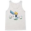 mighty hero atop a chicken Tank Top