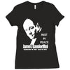 james gandolfini rip Ladies Fitted T-Shirt