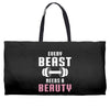 Every Beast Needs a Beauty Weekender Totes