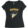 gotham rogues Women's Triblend Scoop T-shirt