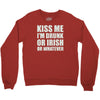 kiss me Crewneck Sweatshirt