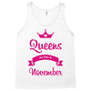queens are born in november Tank Top