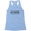 im not an alcoholic im a drunk t shirt x large funny beer pong keg par Racerback Tank