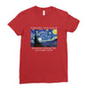 Vincent Van Gogh The Starry Night Ladies Fitted T-Shirt
