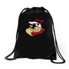 prehistorically pimped Drawstring Bags