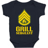 grill sergeant military Baby Bodysuit