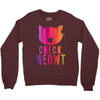 CHECK MEOWT CAT Crewneck Sweatshirt