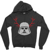 darth vader reindeer Zipper Hoodie
