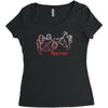 horror hands Women's Triblend Scoop T-shirt