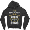 legendary riders are born in 1968 Zipper Hoodie